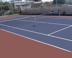 Tennis court construction and resurfacing 